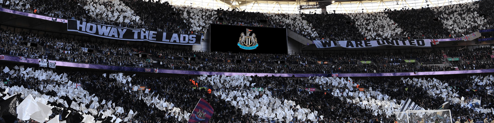 Toon Army at Wembley